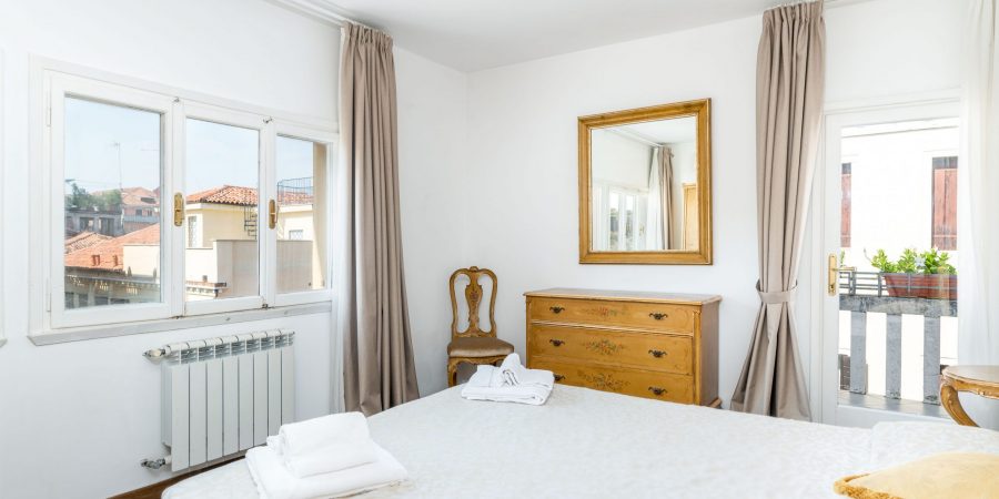 venice apartments san samuele camera da letto appartaemtno le terrazze